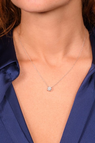 Ketting Impérial 1 Witgoud en Diamant