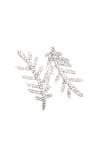 Anello Cyanée - Oro bianco e diamanti