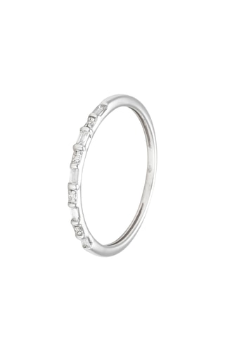 Anello Brillance - Oro bianco e diamanti