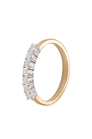 Anello Dayna - Oro giallo e diamanti