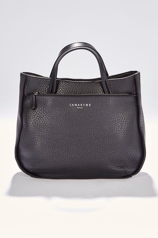 Sac à main en cuir Fidèle - Noir