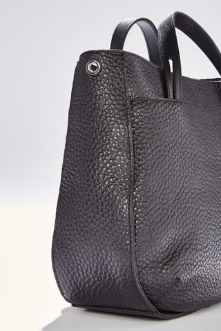 Sac à main en cuir Fidèle - Noir