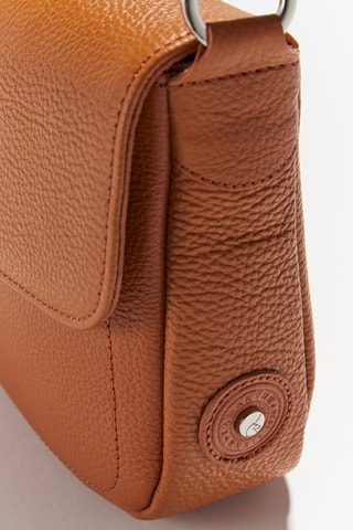 Sac bandoulière en cuir Paris - Orange