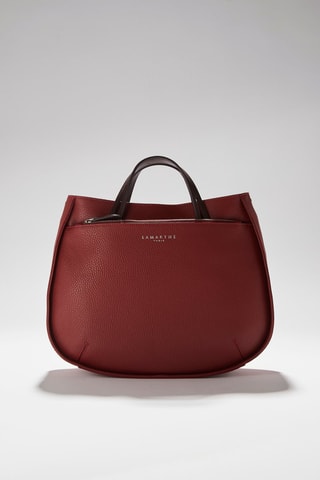 Sac à main en cuir Fidele - Rouge