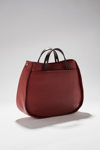 Sac à main en cuir Fidele - Rouge