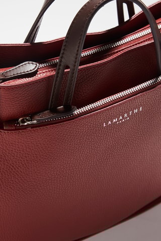 Sac à main en cuir Fidele - Rouge