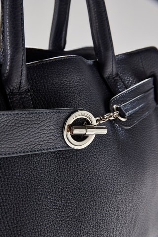 Sac à main en cuir Paris - Bleu