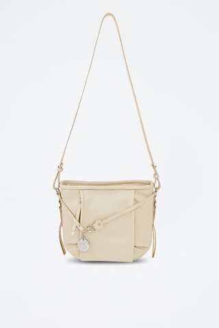 Sac bandoulière en cuir Cult - Beige