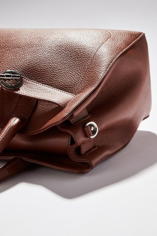 Sac à main en cuir Paris - Marron