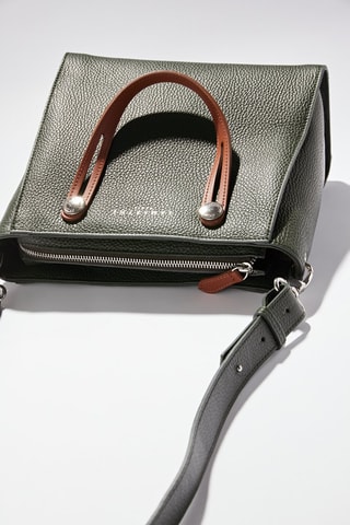 Cabas en cuir Fidèle - Vert