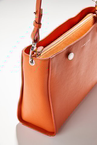 Sac à main en cuir Fidèle - Orange
