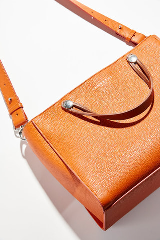 Sac à main en cuir Fidèle - Orange