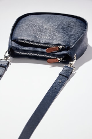 Sac à main S en cuir Fidèle - Bleu