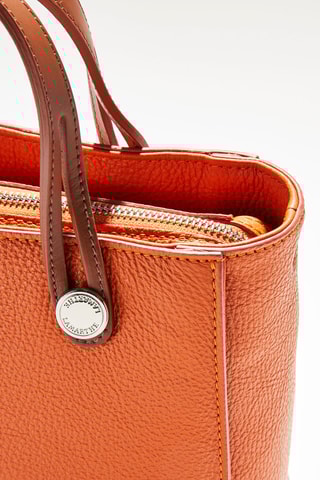 Sac à main en cuir Fidèle - Orange