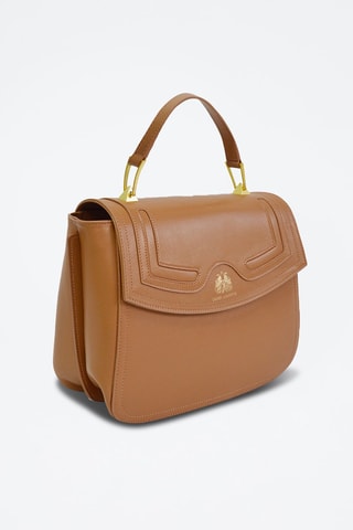 Sac à main en cuir Excellence - Marron