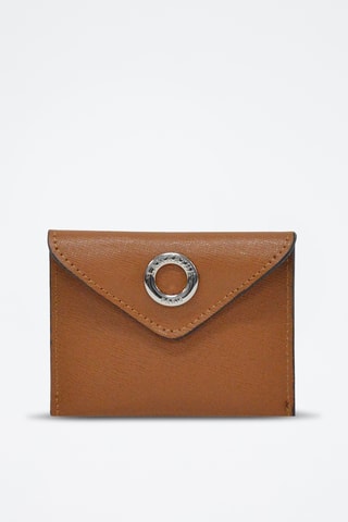 Pochette en cuir Passion - Marron