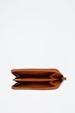 Portefeuille Paris en cuir Paris - Orange