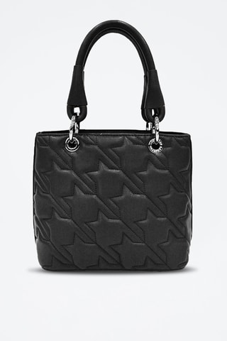 Sac à main en cuir Stella - Noir