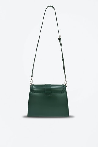 Sac bandoulière en cuir Bella - Vert