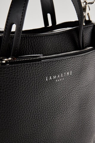 Sac à main en cuir Fidèle - Noir