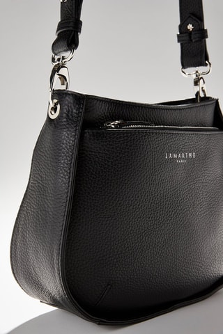 Sac à main en cuir Fidèle - Noir