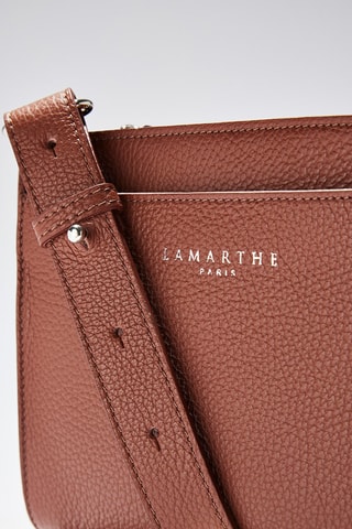 Sac bandoulière en cuir Fidèle - Marron