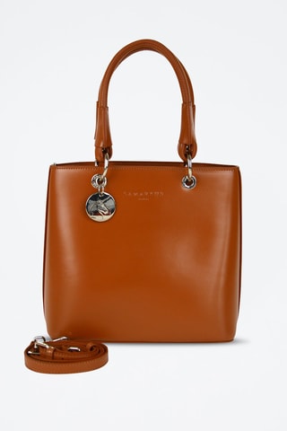 Sac à main en cuir Caprice - Marron