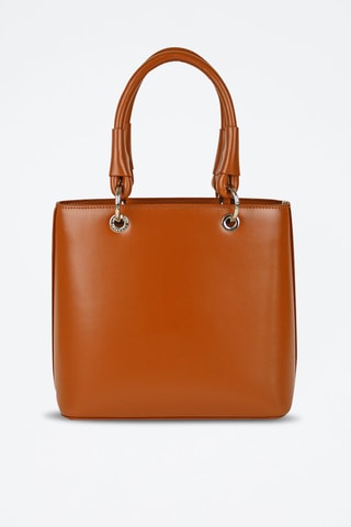 Sac à main en cuir Caprice - Marron