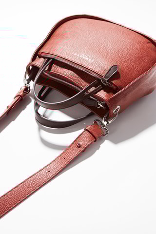 Sac à main en cuir Fidèle - Rouge