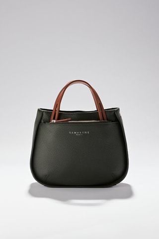 Sac à main en cuir Fidèle - Vert