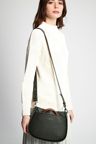 Sac à main en cuir Fidèle - Vert