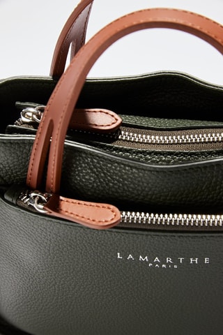 Sac à main en cuir Fidèle - Vert