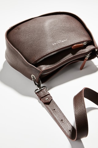 Sac à main S en cuir Fidèle - Marron