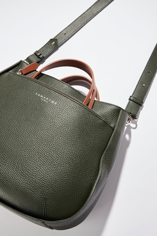 Sac à main en cuir Fidèle - Vert