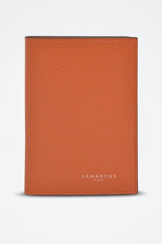 Porte-passeport en cuir Saphir