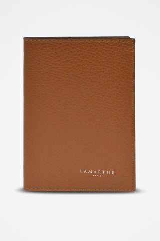 Porte-passeport en cuir Saphir