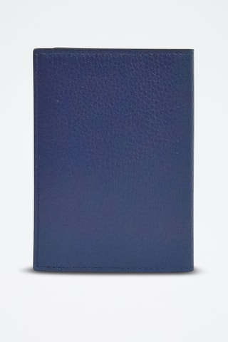 Porte-passeport en cuir Saphir