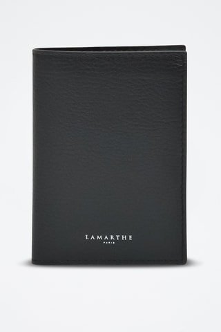 Porte-passeport en cuir Saphir