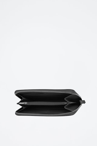 Portefeuille en cuir Paris - Noir