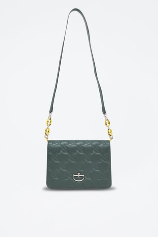 Sac bandoulière en cuir Mia - Vert