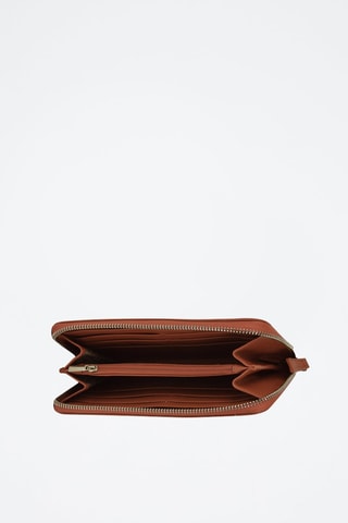 Portefeuille en cuir Paris - Marron