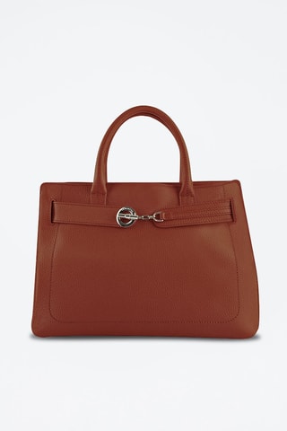 Sac à main en cuir Paris - Marron