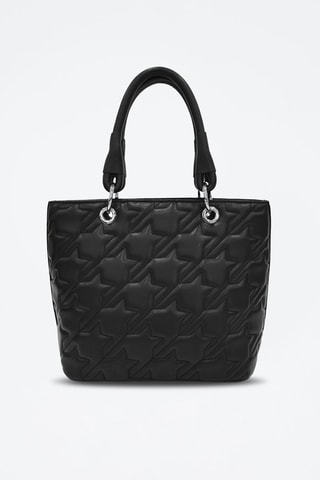 Sac à main en cuir Stella - Noir
