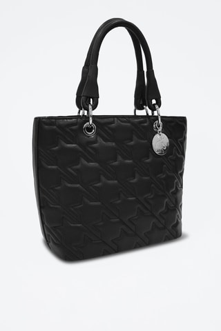 Sac à main en cuir Stella - Noir