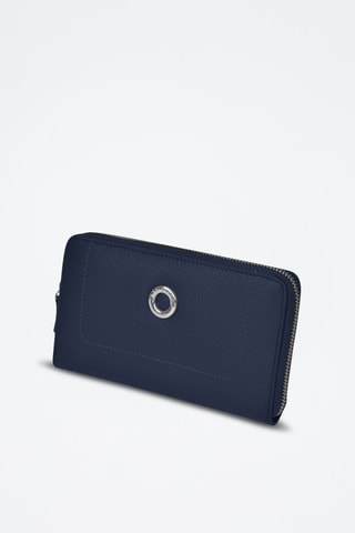 Portefeuille Paris en cuir Paris - Bleu