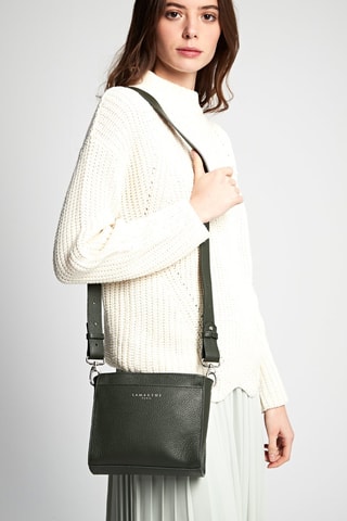 Sac bandoulière en cuir Fidèle - Vert