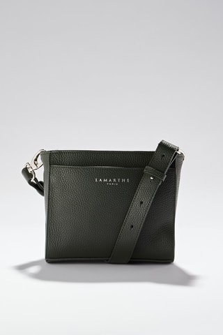 Sac bandoulière en cuir Fidèle - Vert