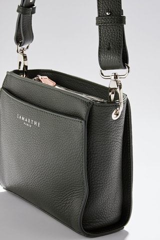 Sac bandoulière en cuir Fidèle - Vert