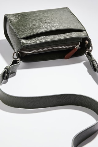 Sac bandoulière en cuir Fidèle - Vert