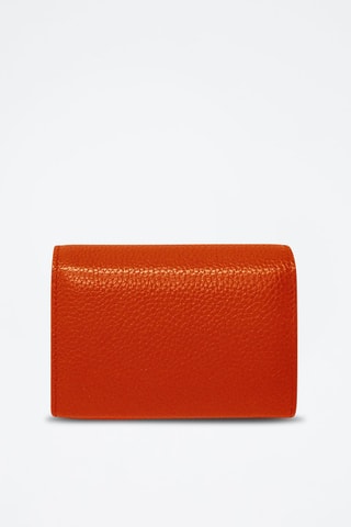 Portefeuille en cuir Ambre - Rouge